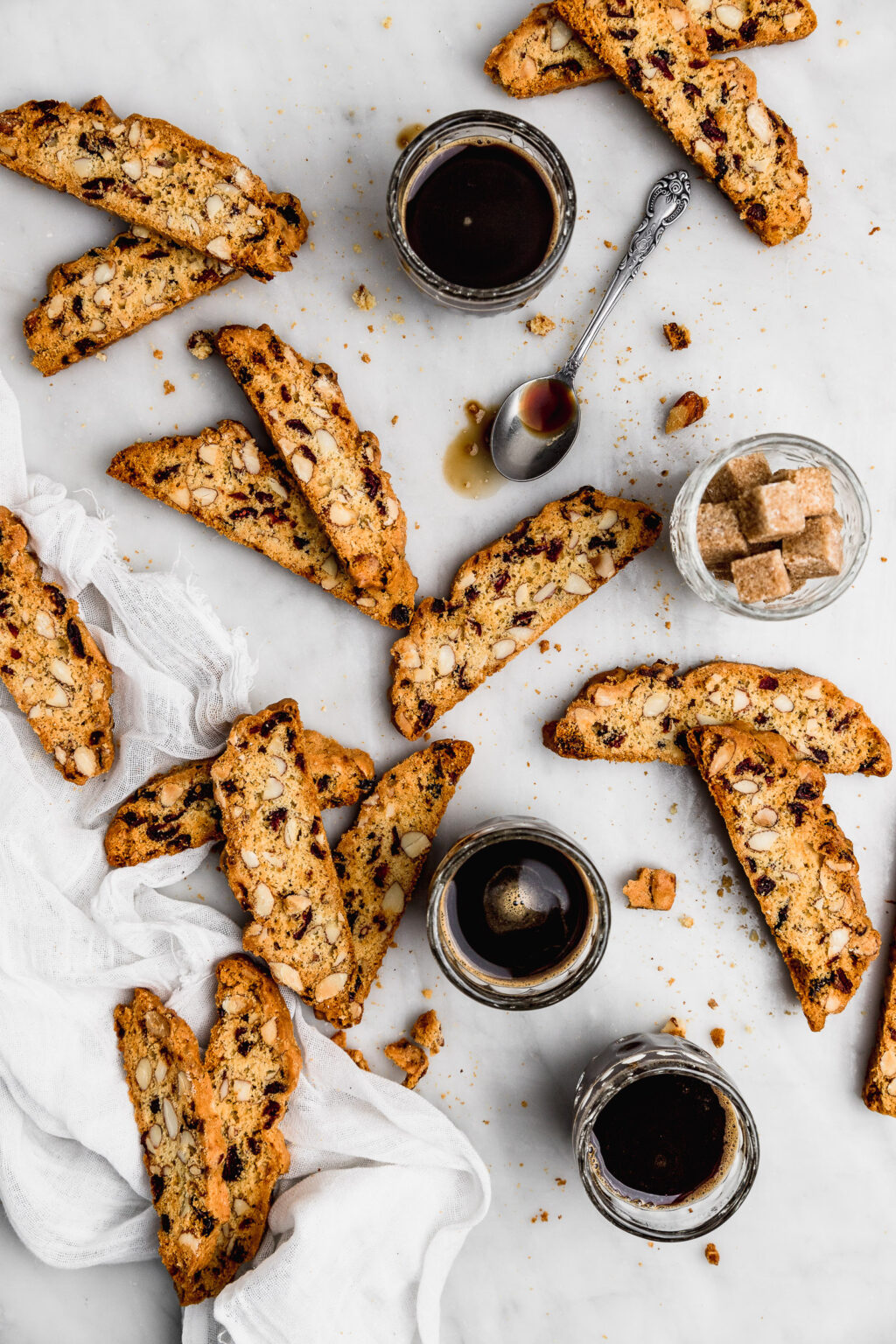 Biscotti de Almendras y Cranberries Cravings Journal