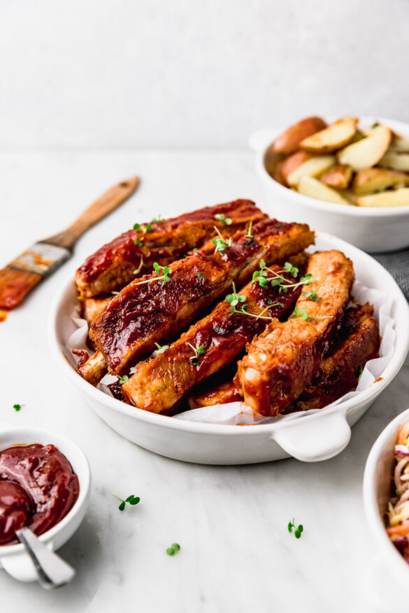 Costillas bbq