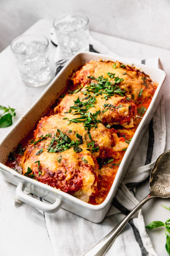 pollo con salsa de tomate