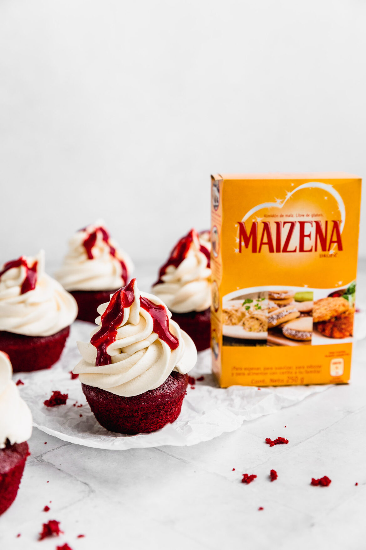 Cupcakes de red velvet (Halloween) Cravings Journal