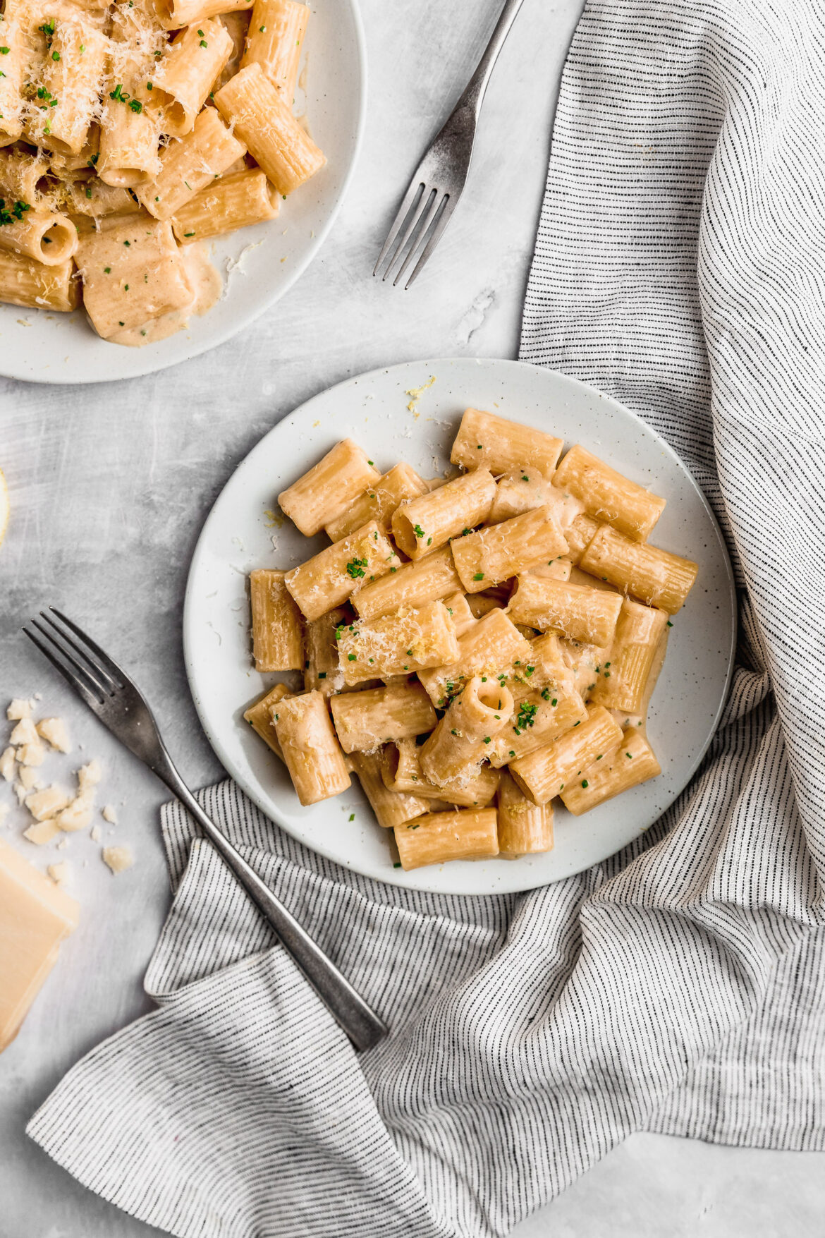 Pasta al limón cremosa Cravings Journal