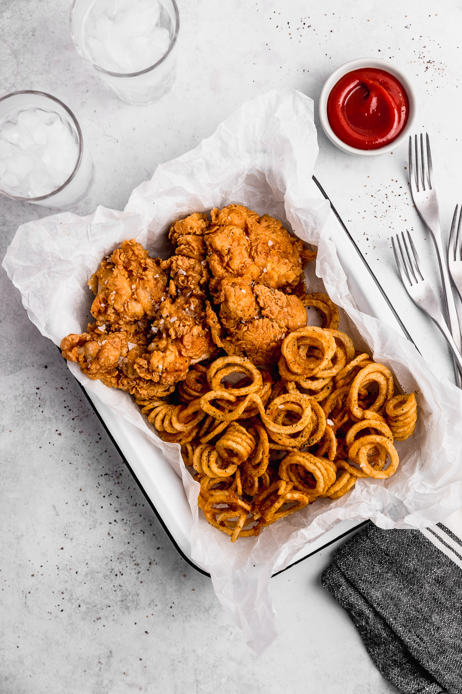 pollo frito de pollos hermanos