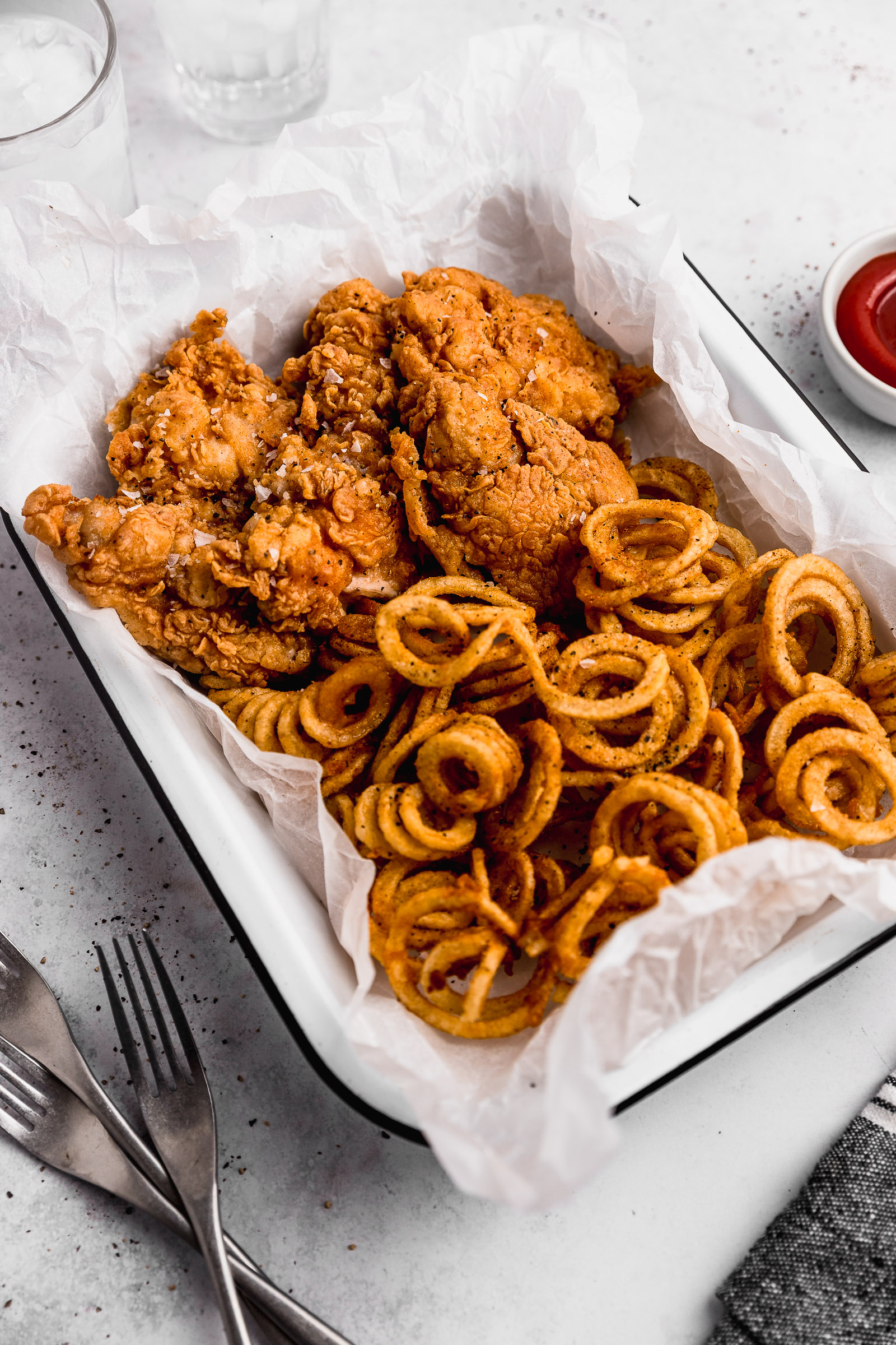 pollo frito de pollos hermanos