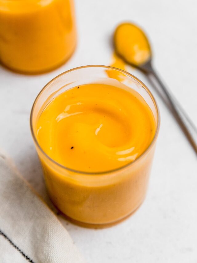 Curd de maracuyá (crema de maracuyá)