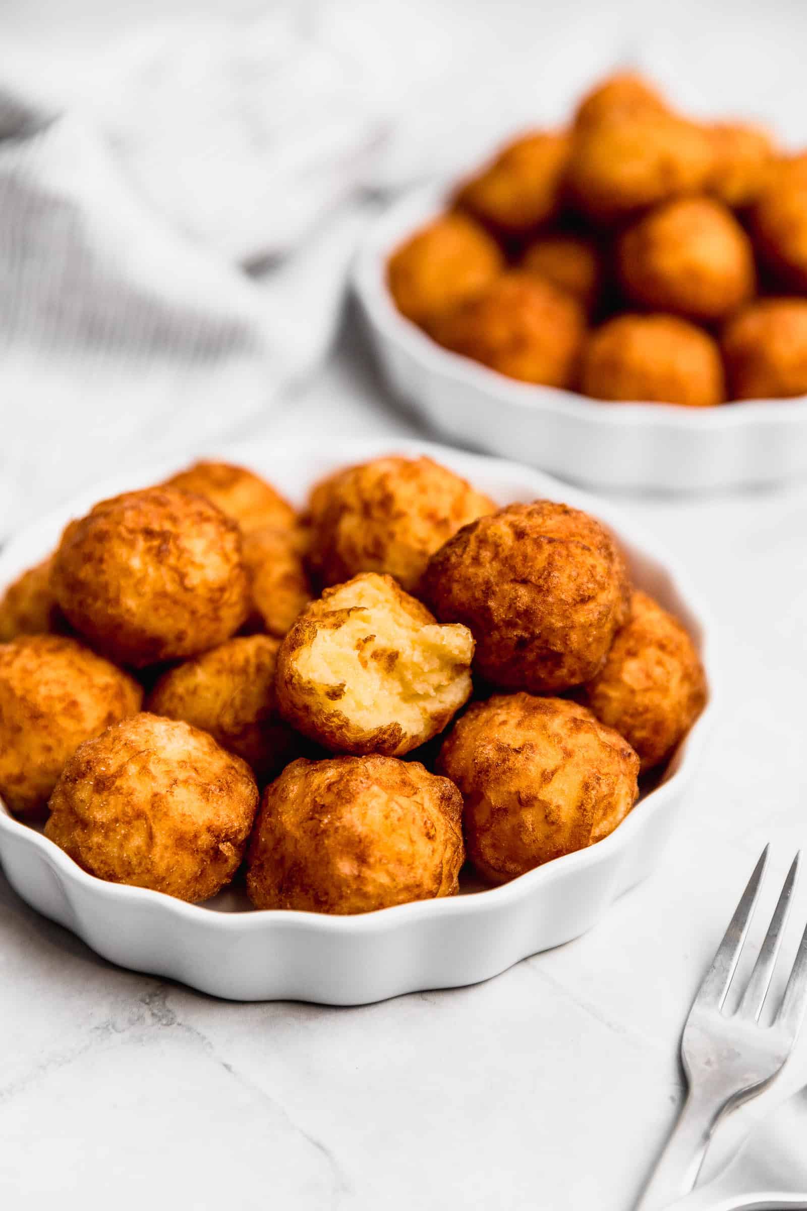 Papas duquesas fritas (chilenas)