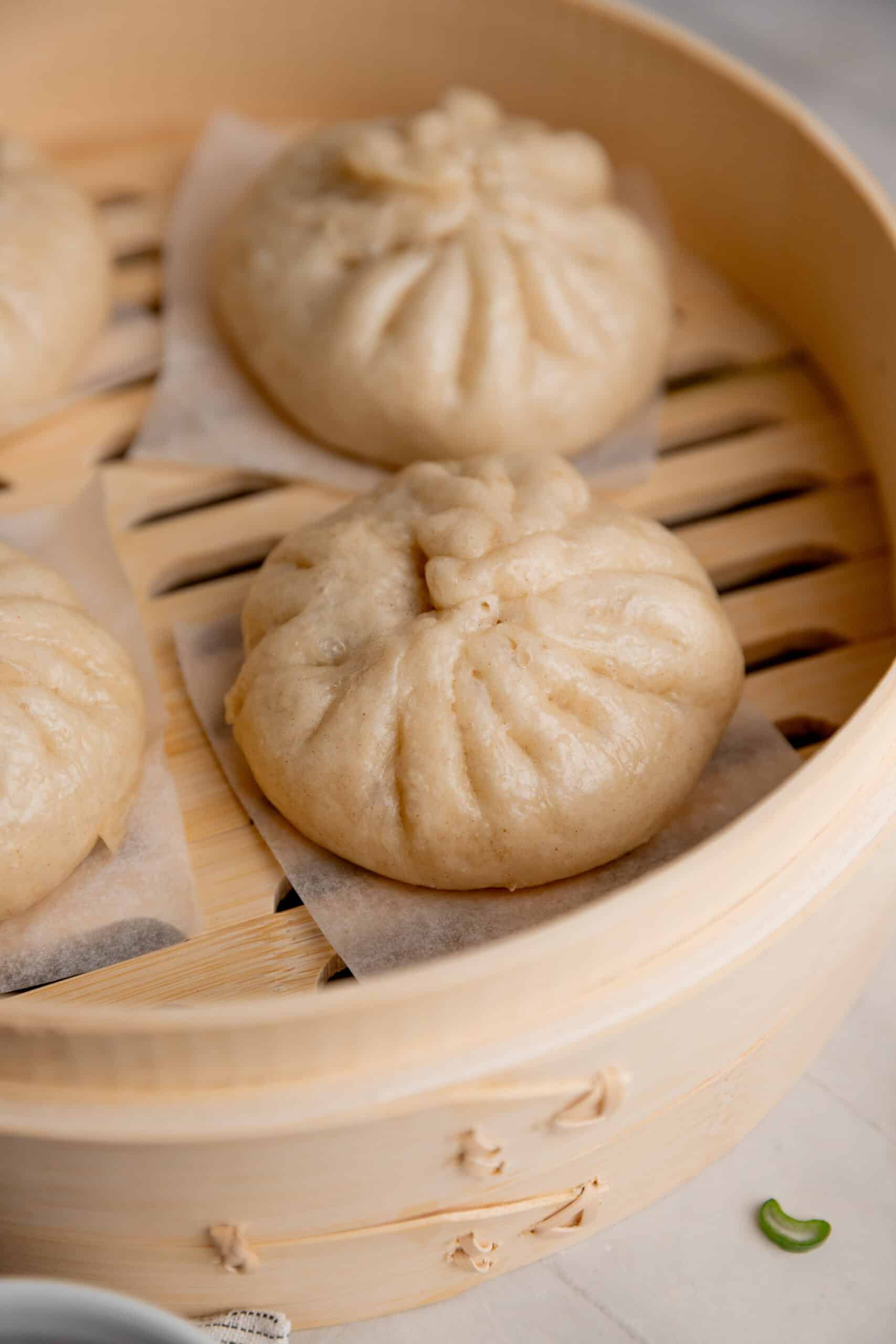 Baos rellenos Chinos (Baozi)