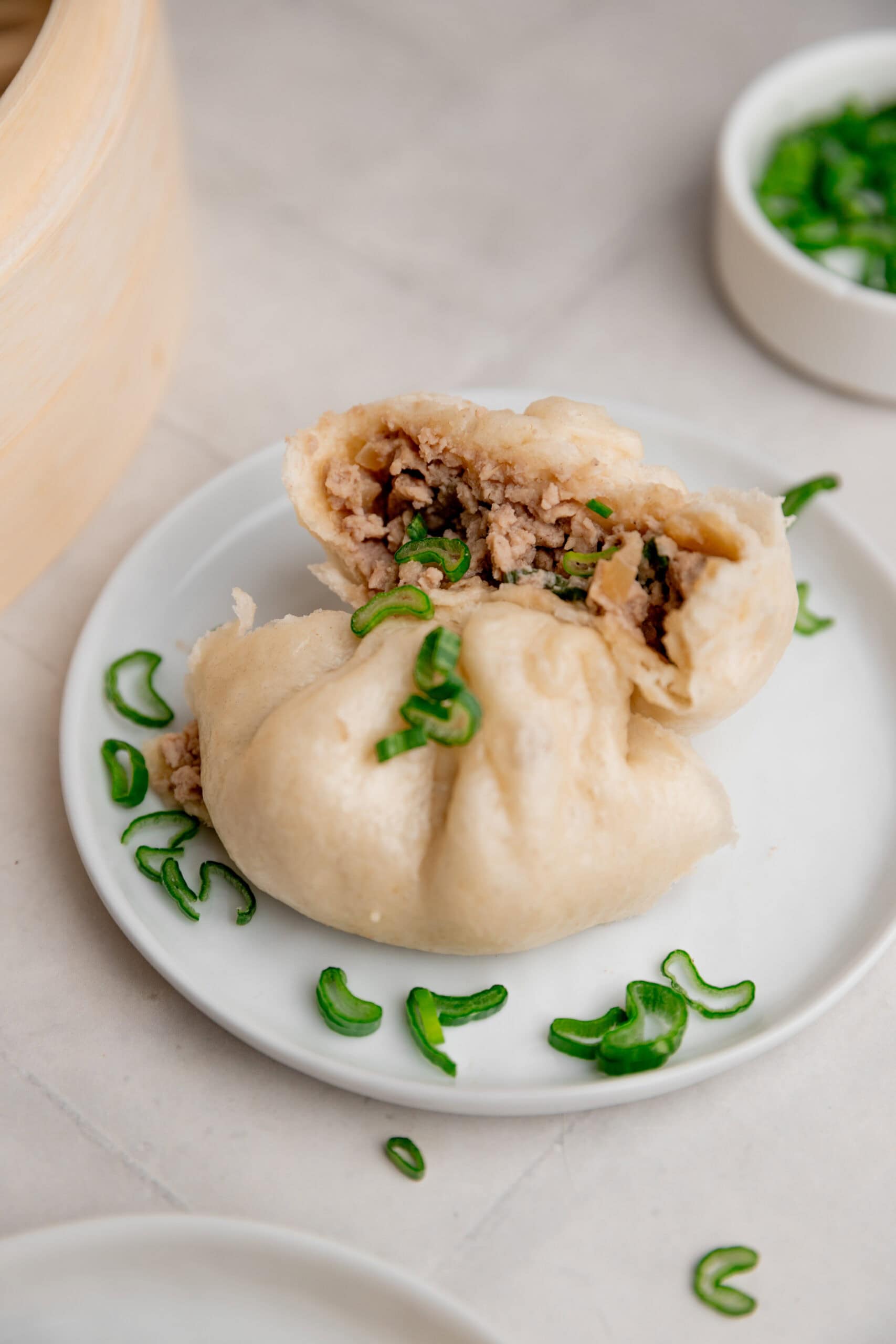 Baos rellenos Chinos (Baozi)