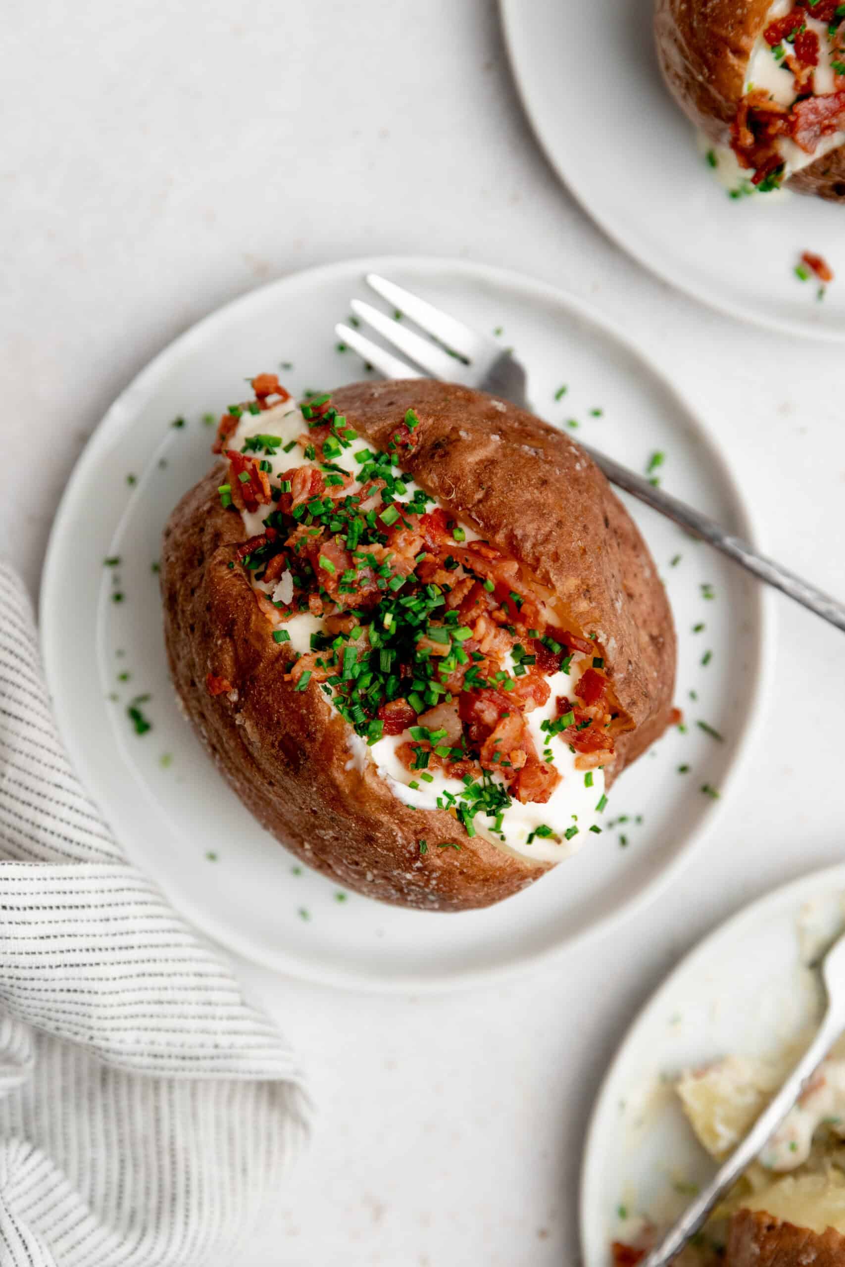 Papas al horno enteras perfectas (papas asadas)