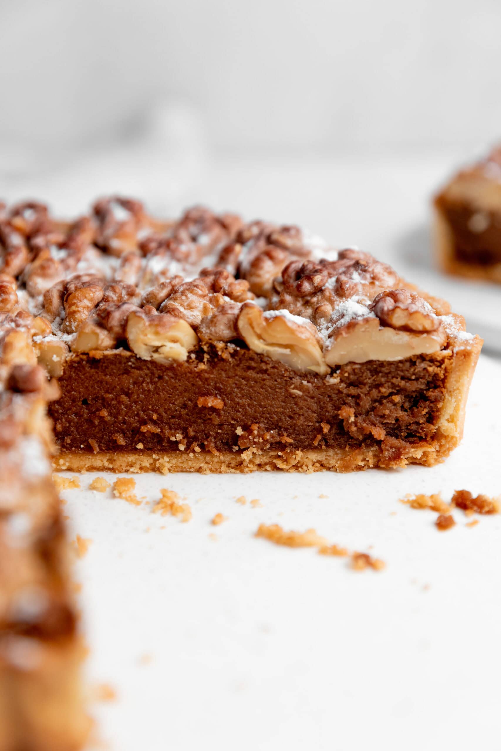 Tarta de nuez (kuchen de nuez) casero
