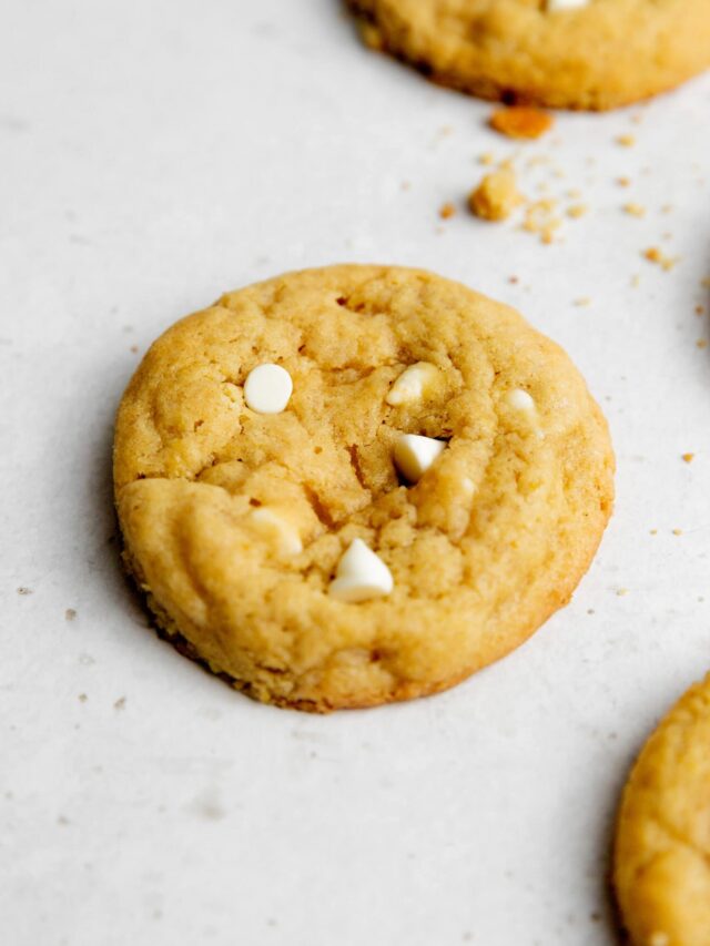 Galletas de limón y chocolate blanco