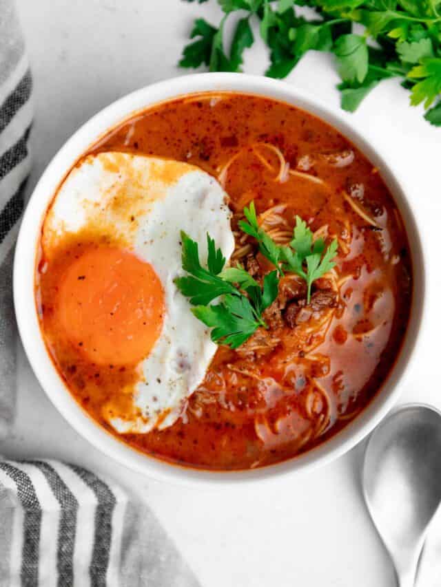 Sopa criolla peruana, deliciosa y fácil