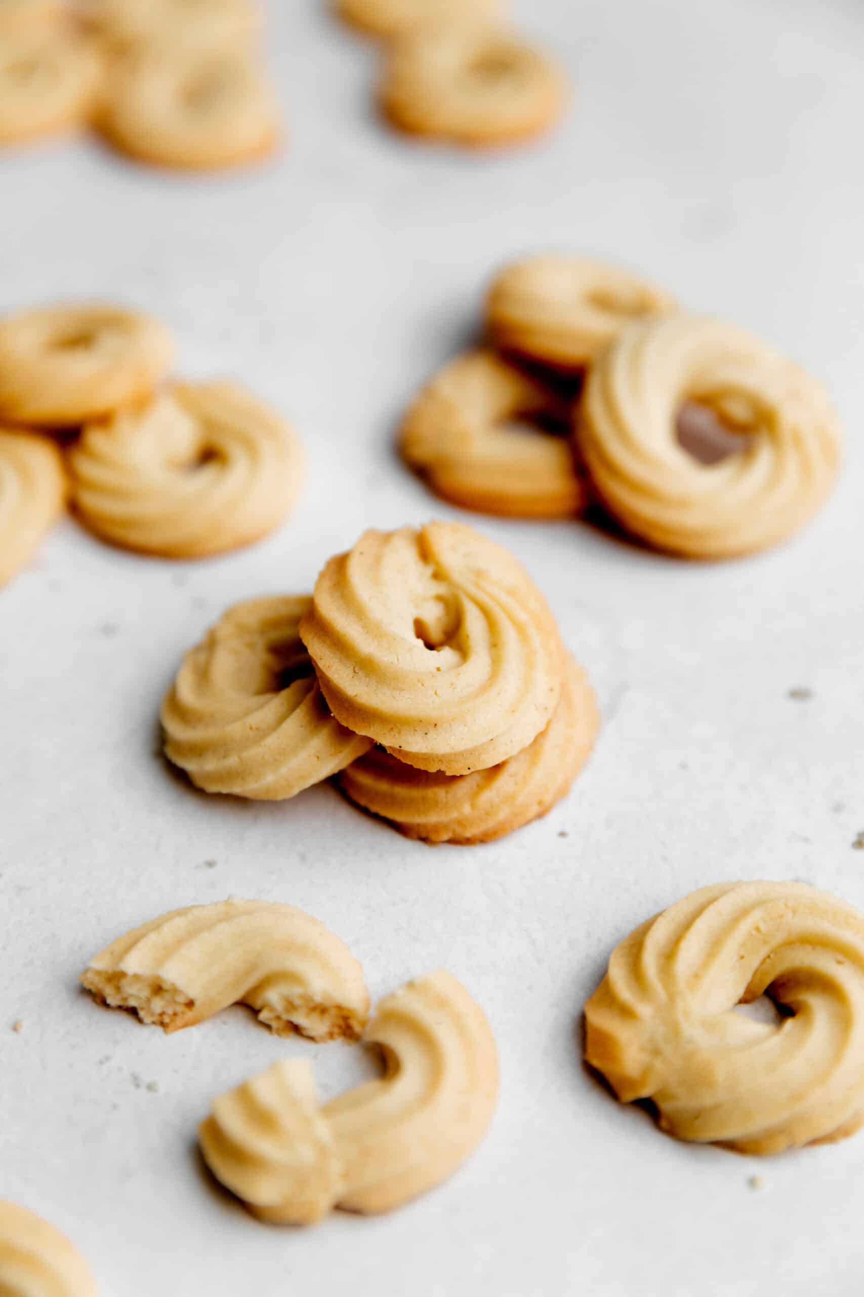 como hacer galletas de mantequilla con manga pastelera paso a paso