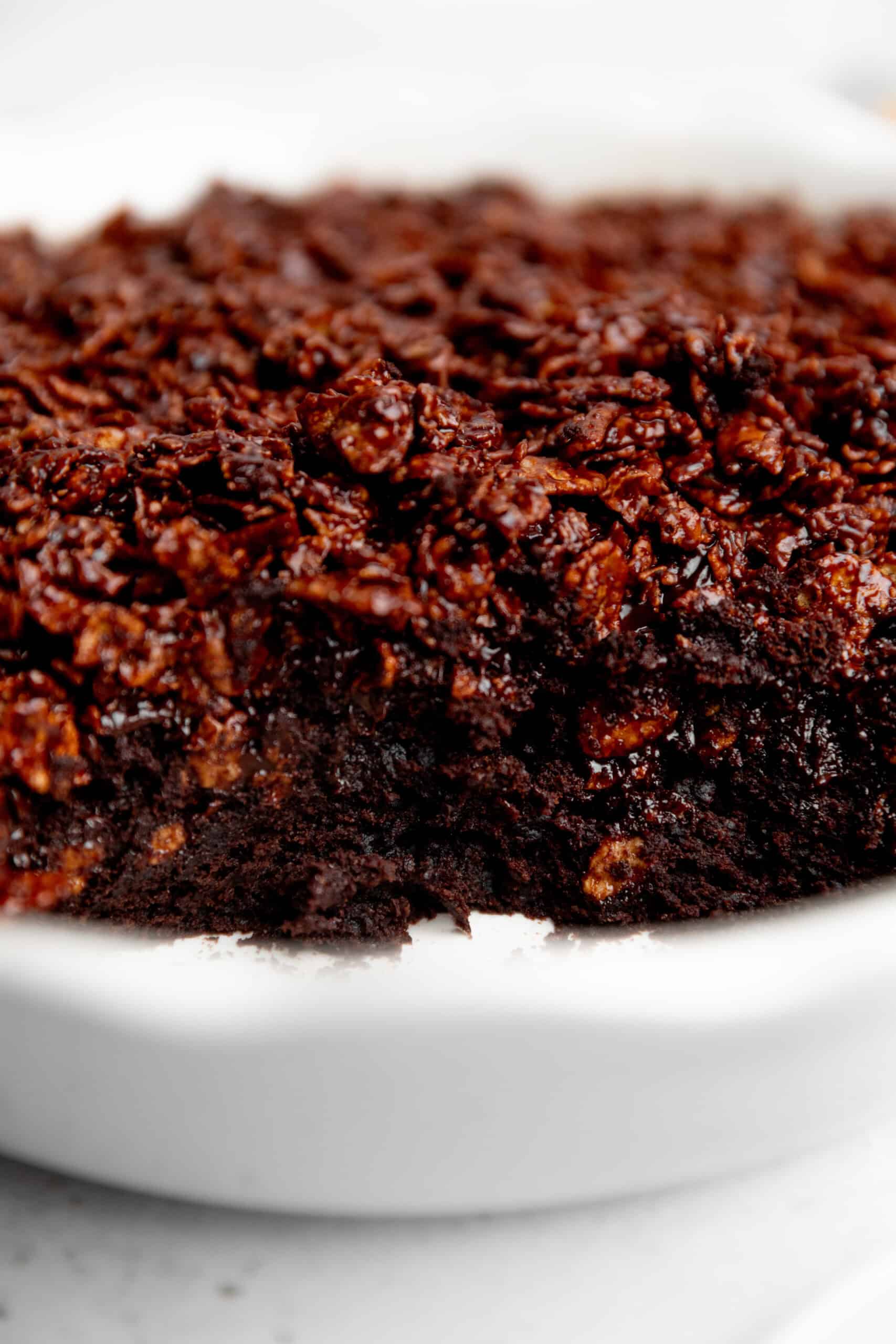 Torta crunch de chocolate (torta de chocolate crocante viral) chocolate crunch cake