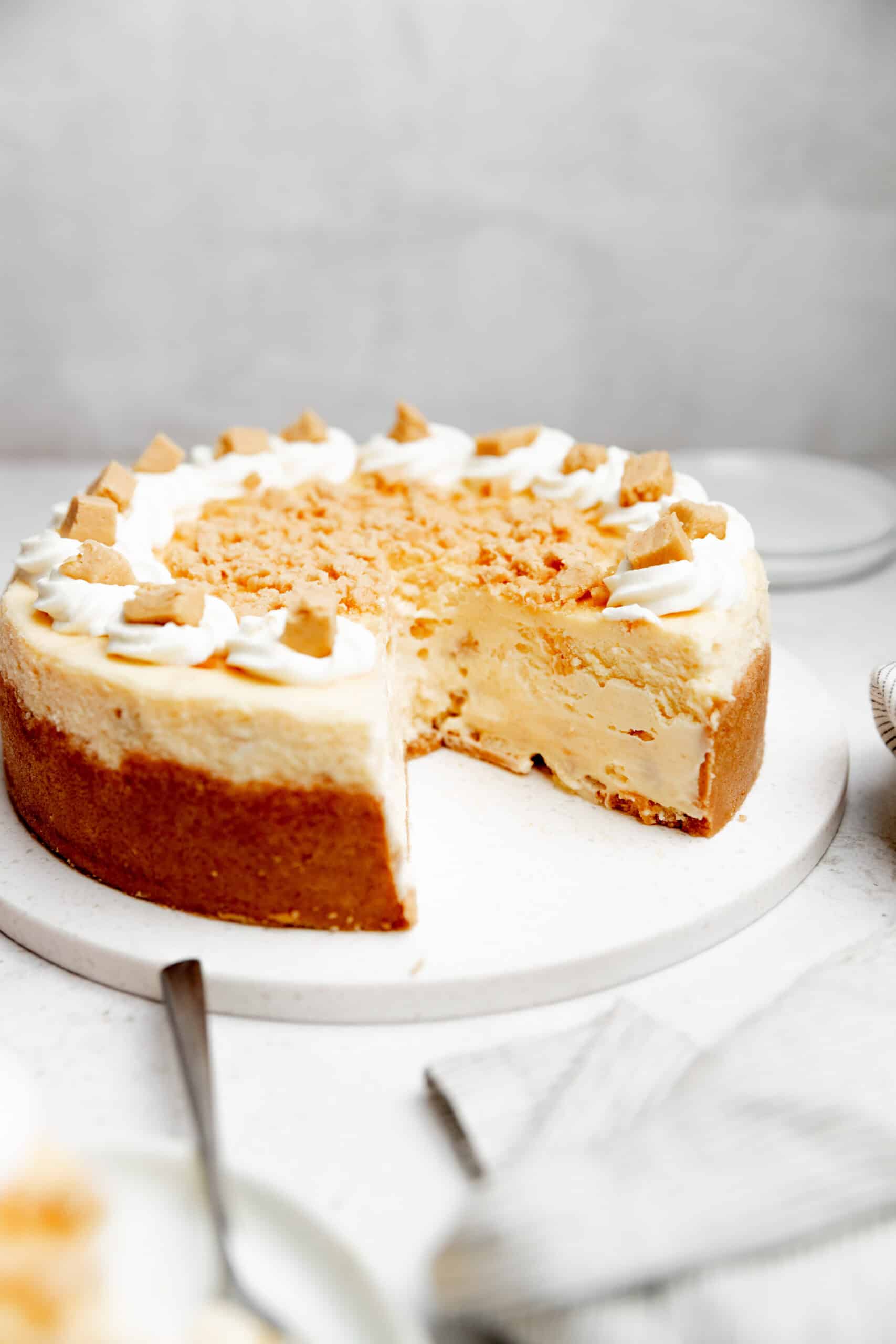 Cheesecake de Mantecol