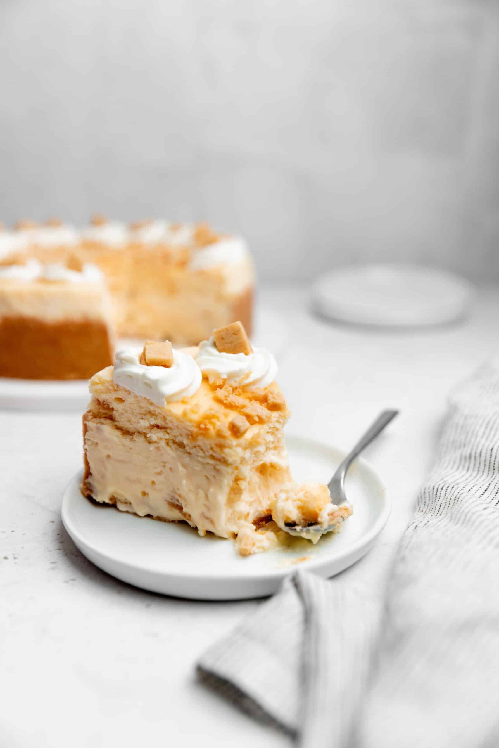 Cheesecake de Mantecol