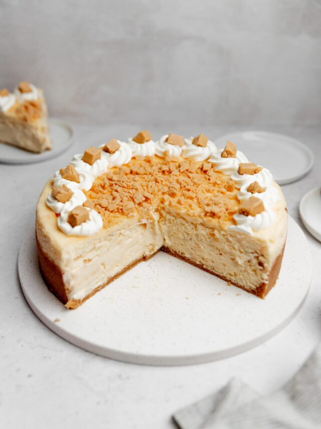 Cheesecake de Mantecol cremoso
