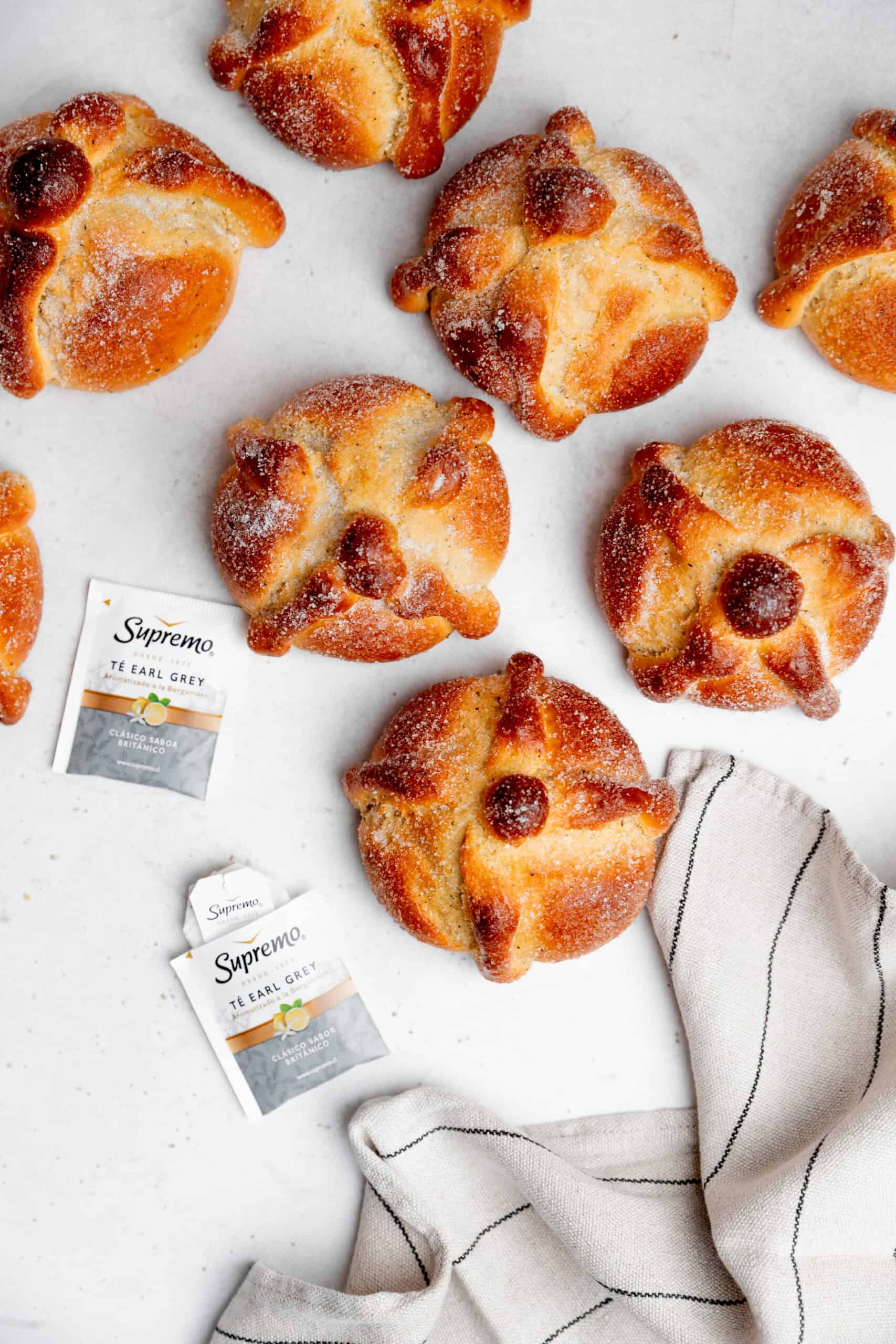pan de muerto mexicano